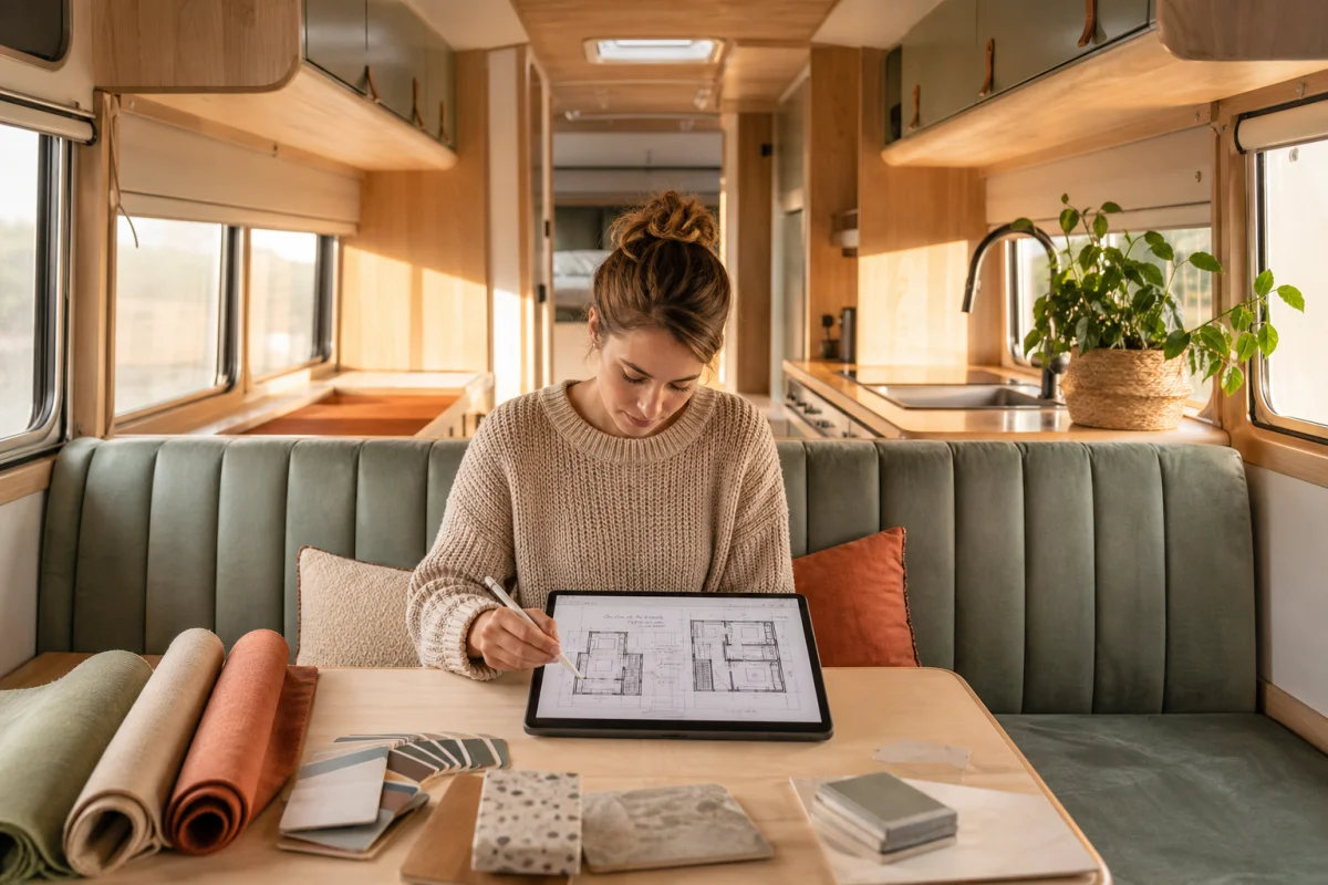 transformation bus en camping car