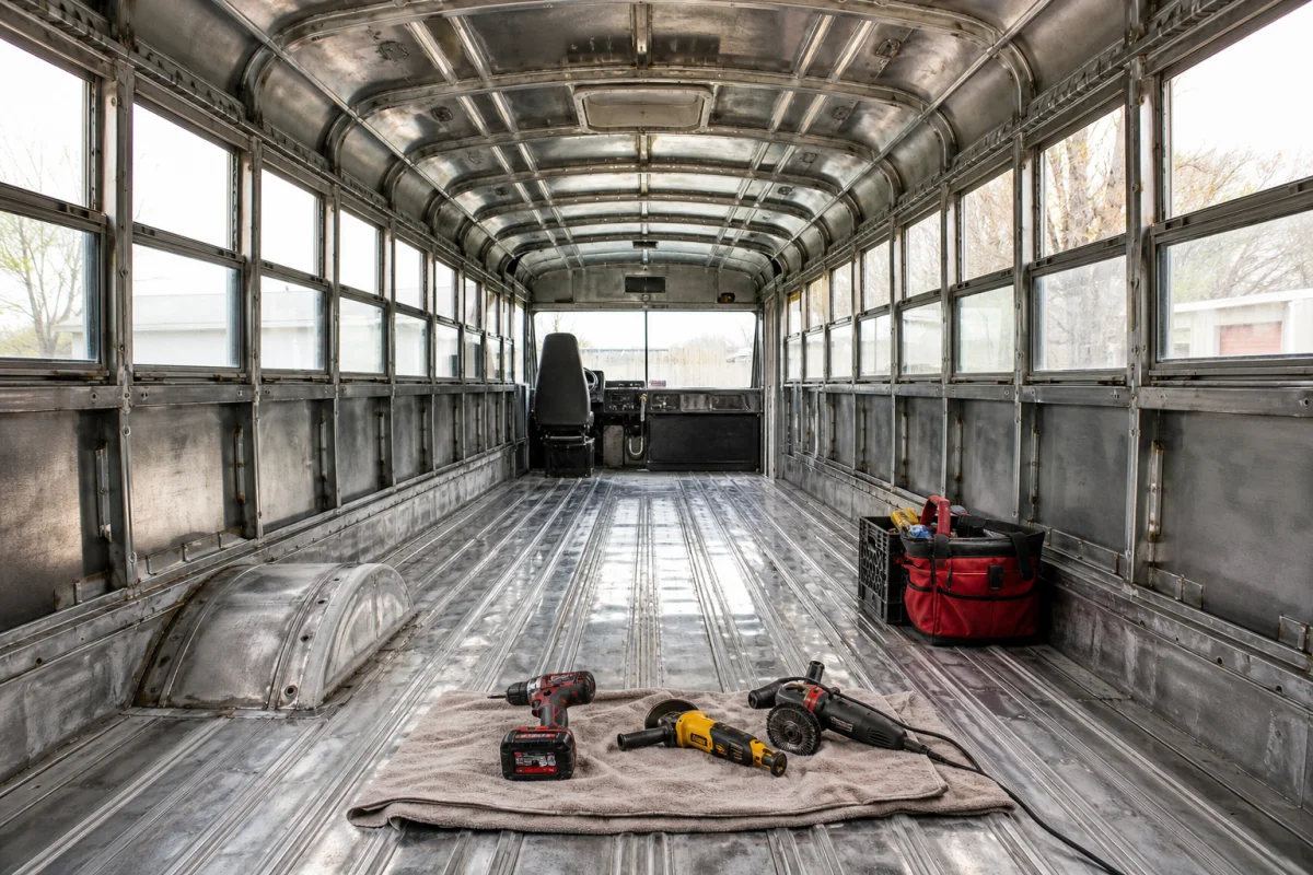 aménagement bus en camping car