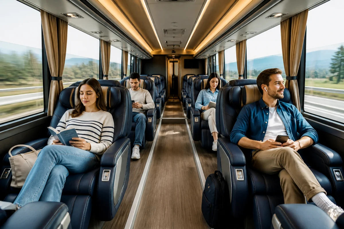 bus de voyage de luxe
