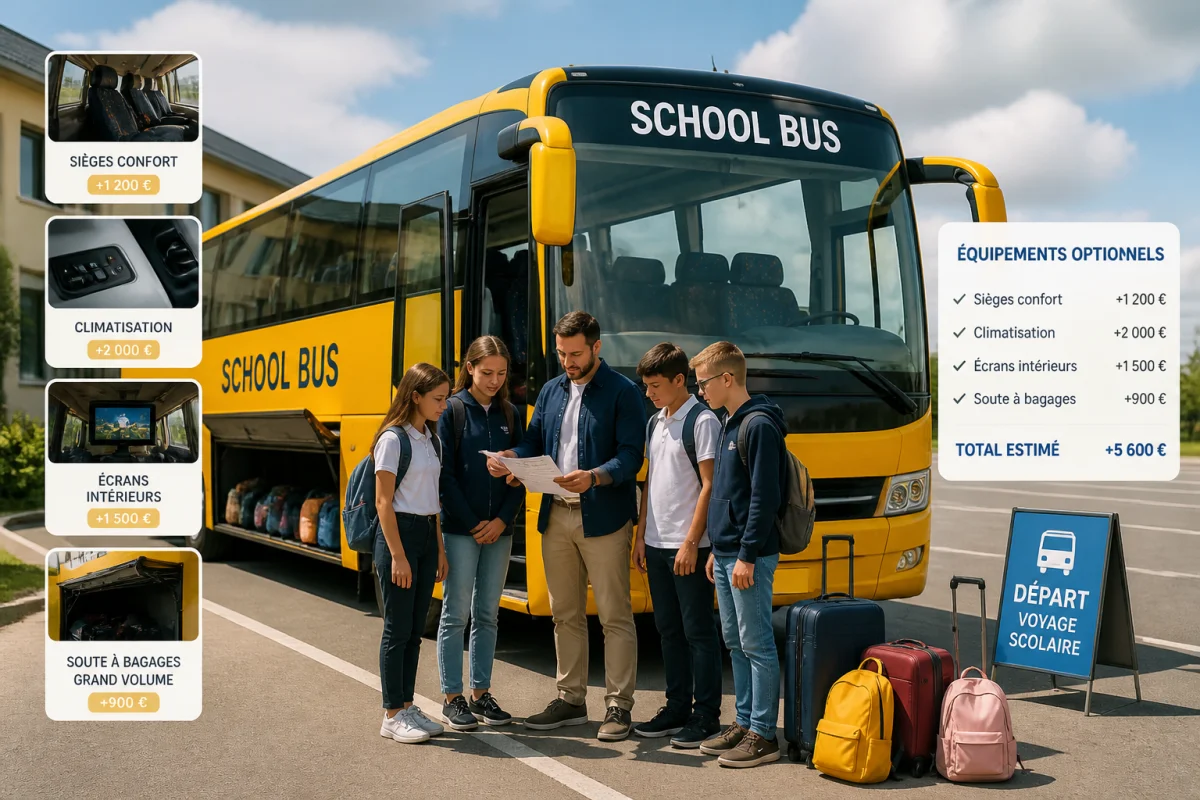 devis bus voyage scolaire