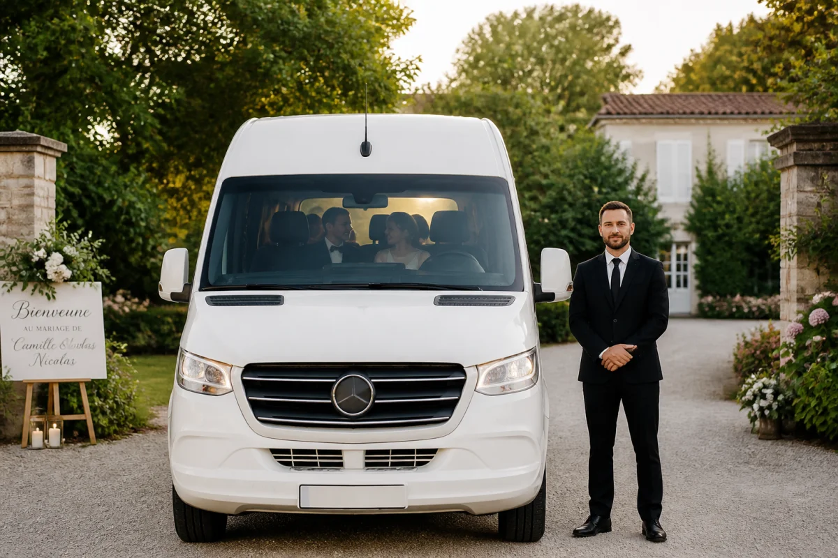 location navette mariage