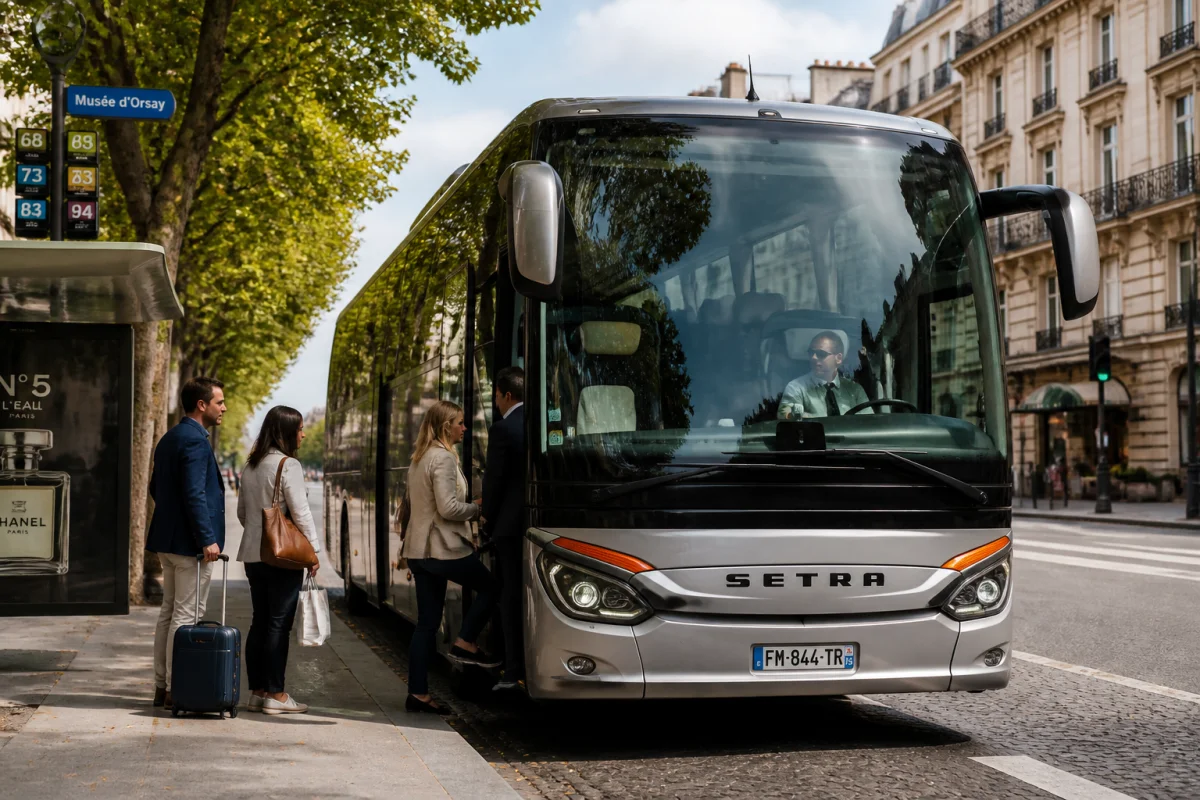 bus privé paris