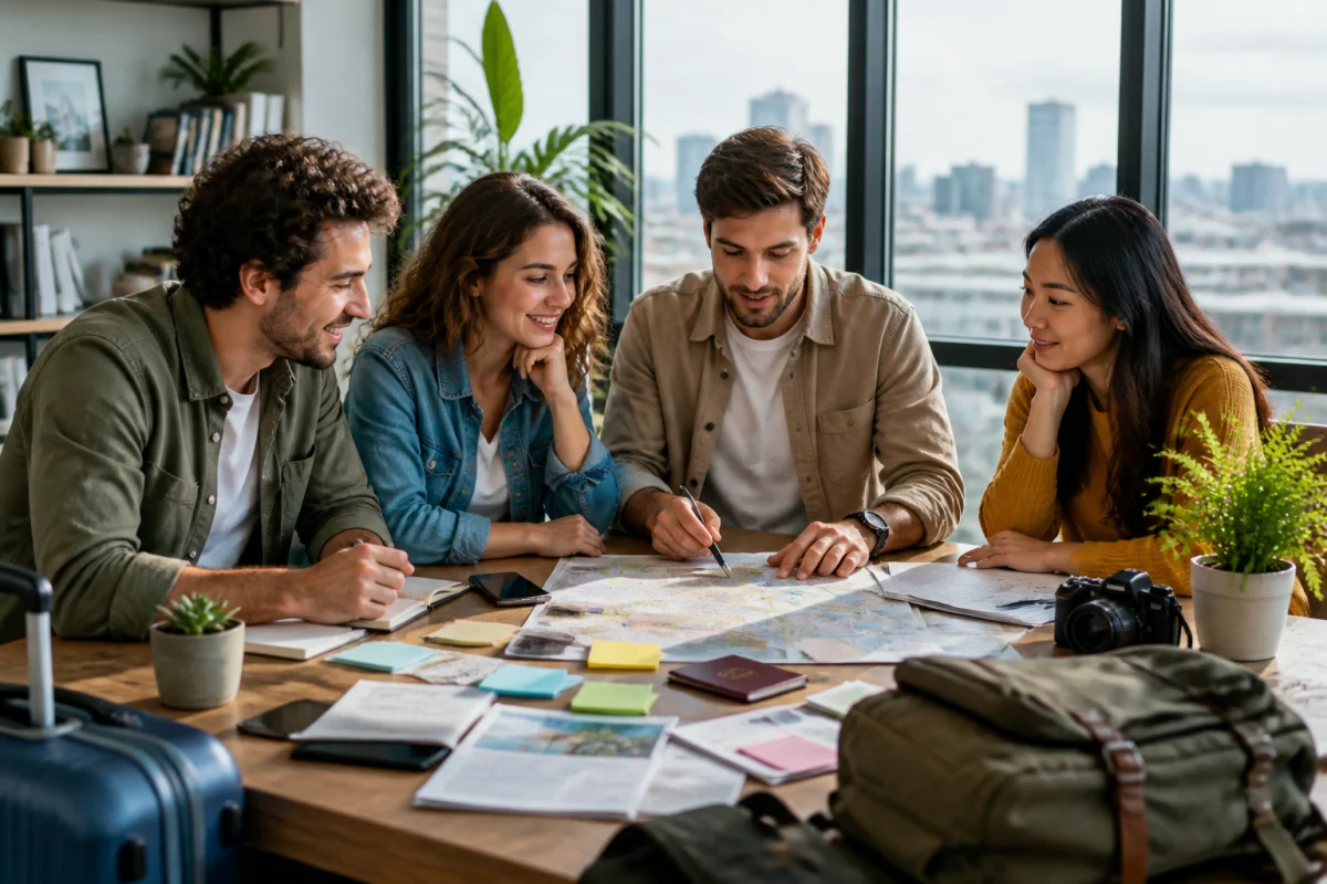 Organiser un voyage de groupe sans stress
