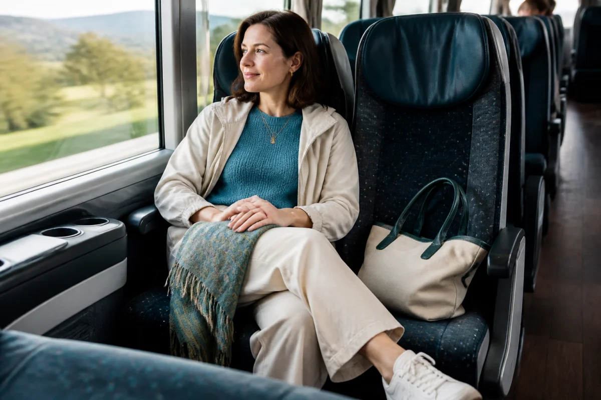 Tenue élégante pour voyager sans sacrifier le confort