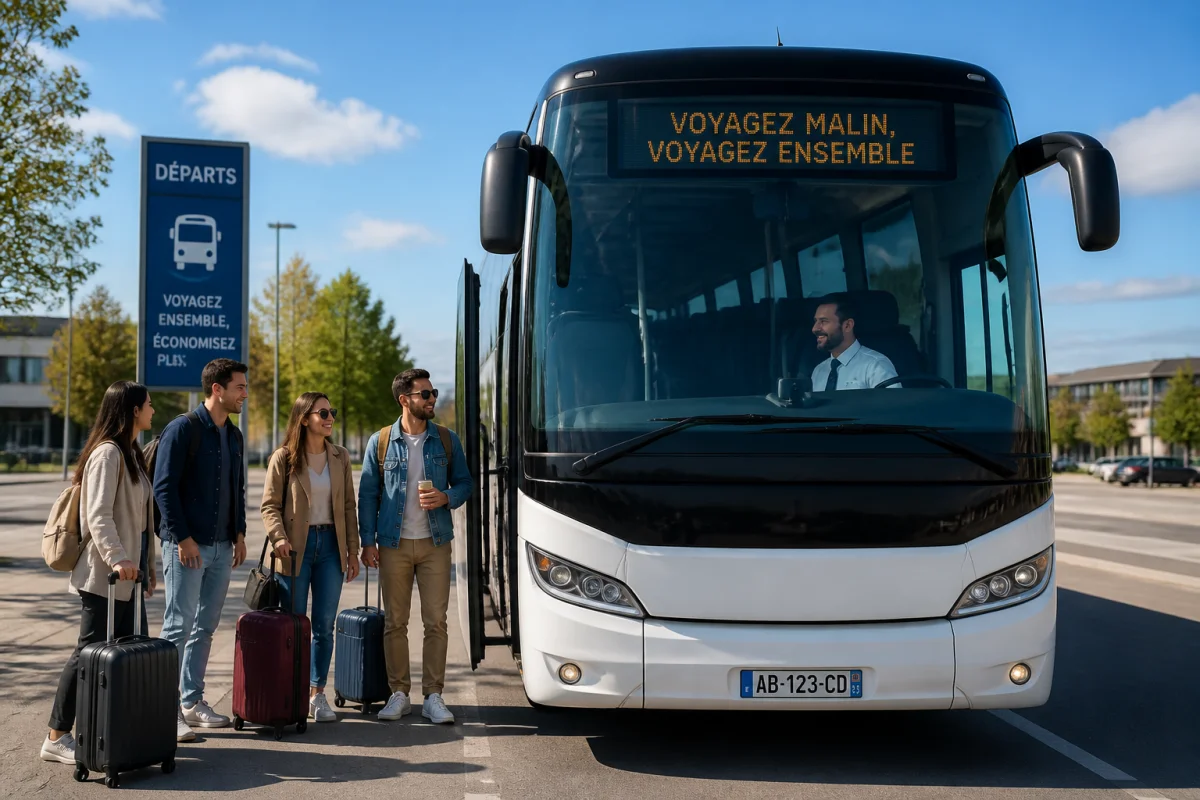 Prix location autocar avec chauffeur et budget de groupe